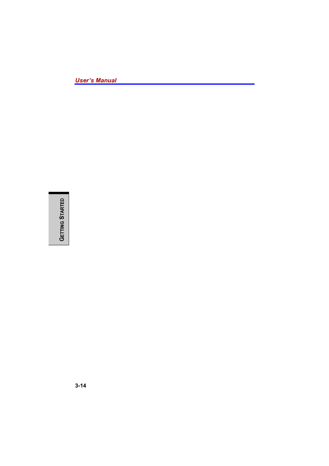 Toshiba PTA42 user manual User’s Manual 