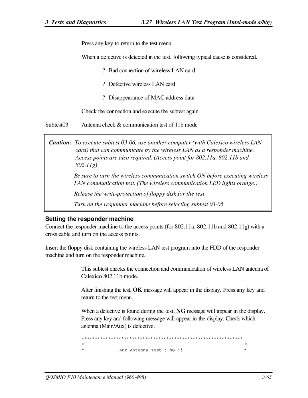 Toshiba qosmio f10 manual ? Disappearance of MAC address data 