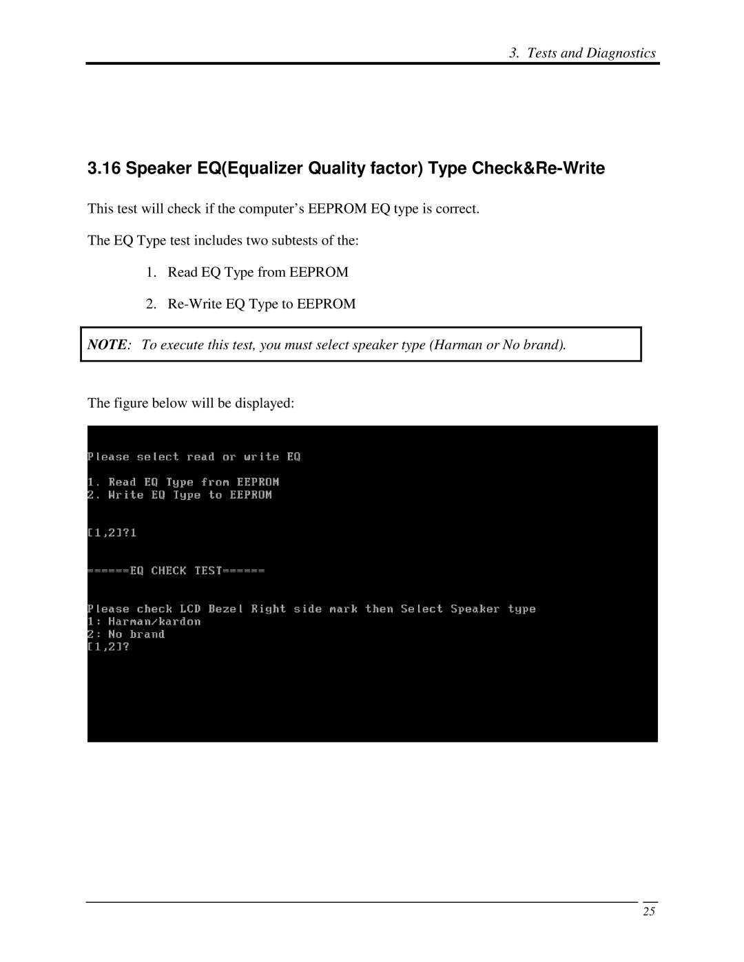 Toshiba Qosmio F50 manual 16SpeakerEQEqualizerQualityfactorTypeCheck&Re-Write 