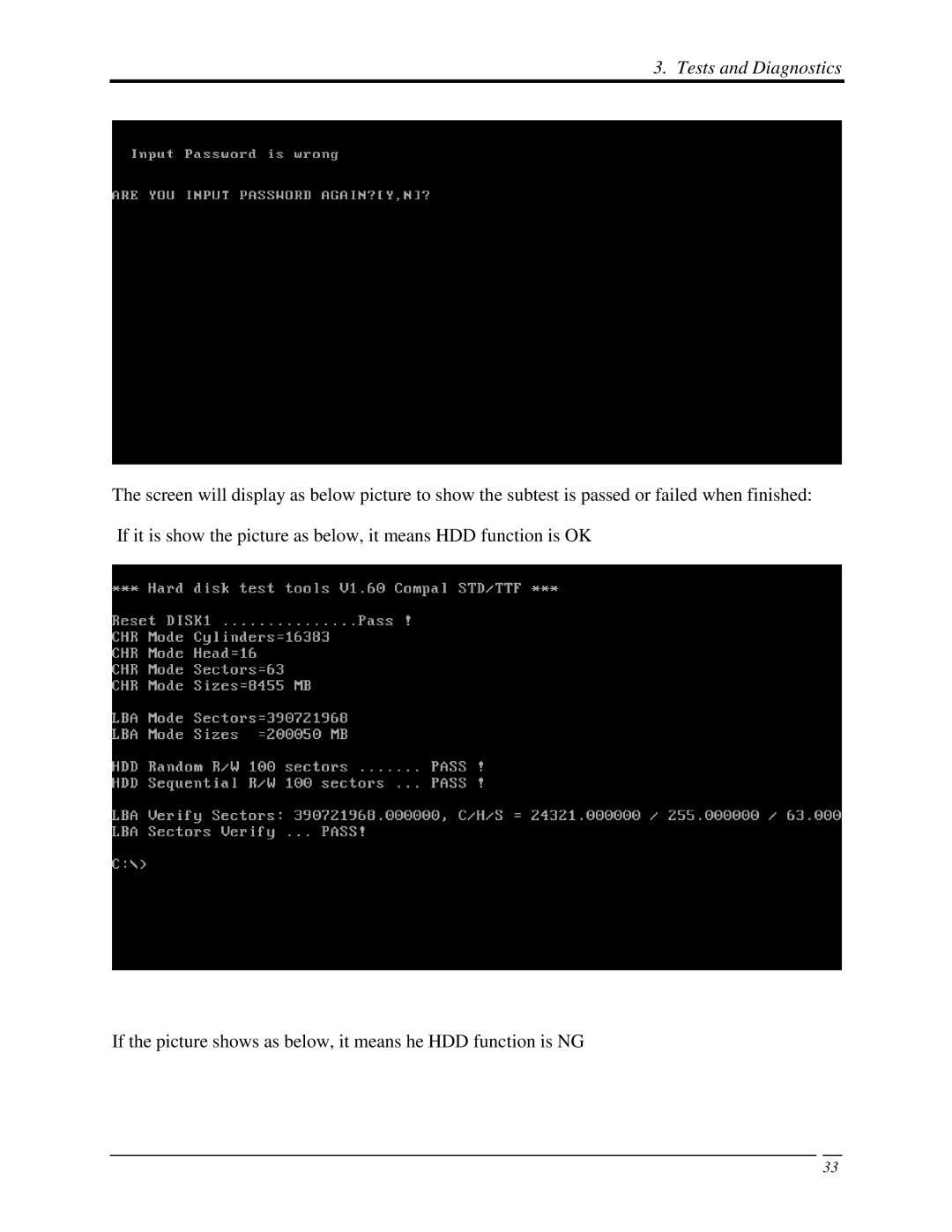 Toshiba Qosmio F50 manual TestsandDiagnostics 