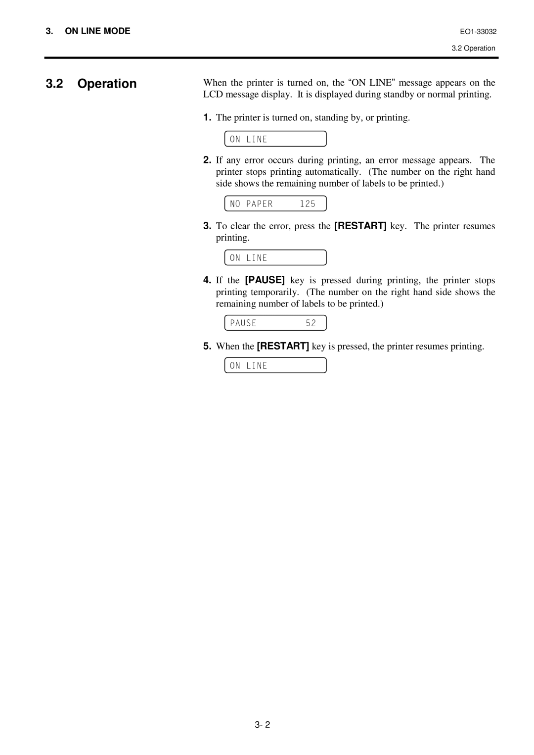 Toshiba R-TH10, B-492L owner manual Operation, To be printed 