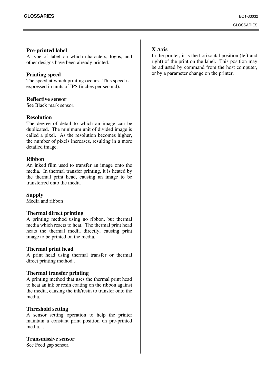 Toshiba R-TH10, B-492L owner manual Pre-printed label 