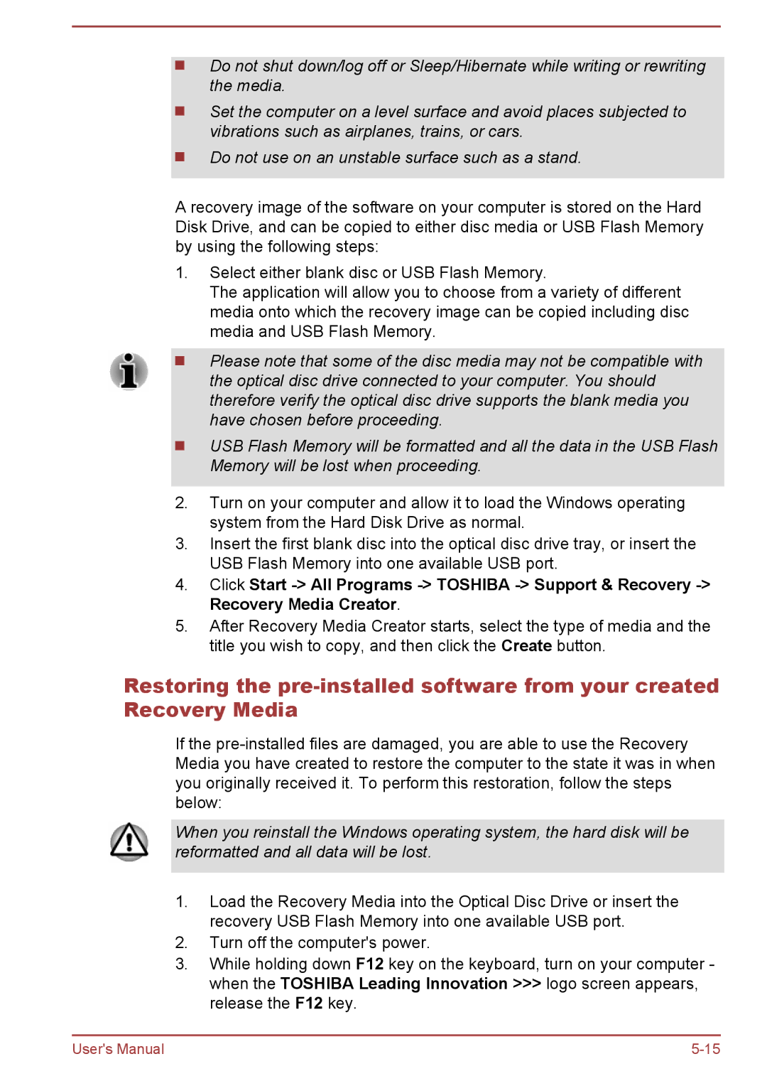 Toshiba R50-B, C50-B user manual 