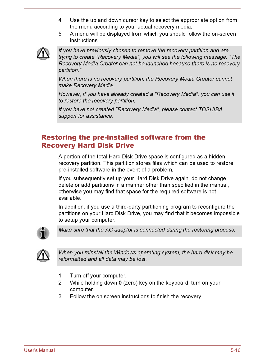 Toshiba C50-B, R50-B user manual 