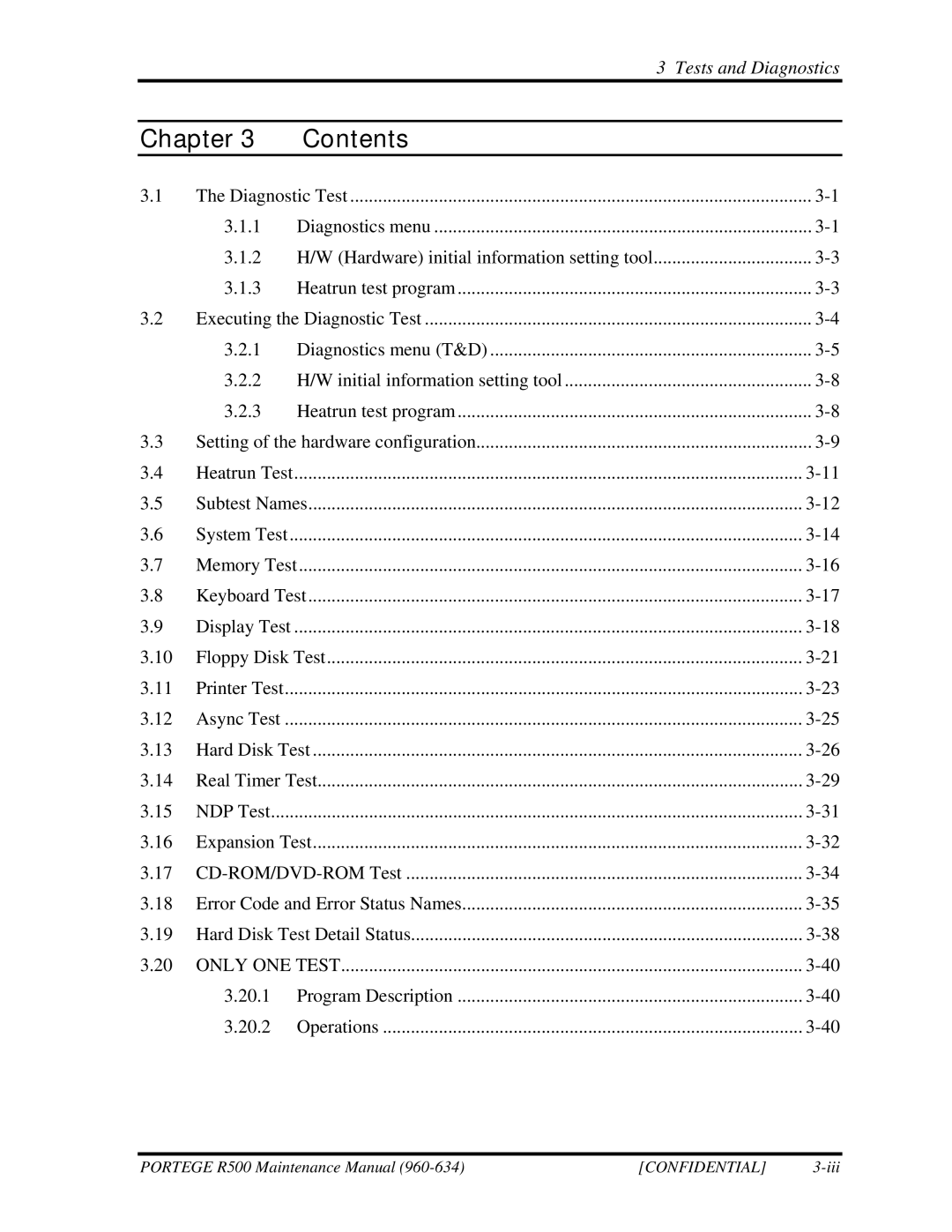 Toshiba r500 manual Chapter Contents 