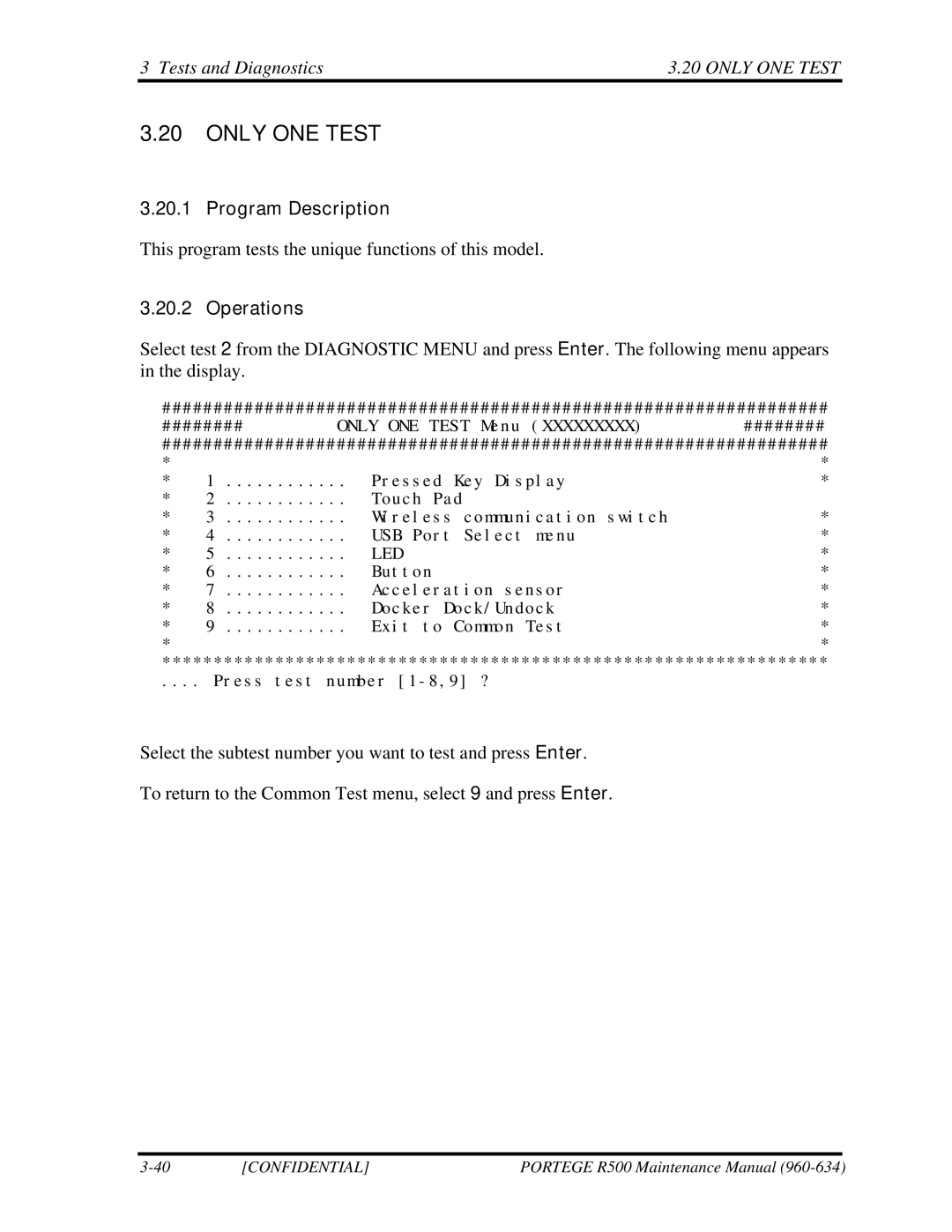 Toshiba r500 manual Program Description, Operations 