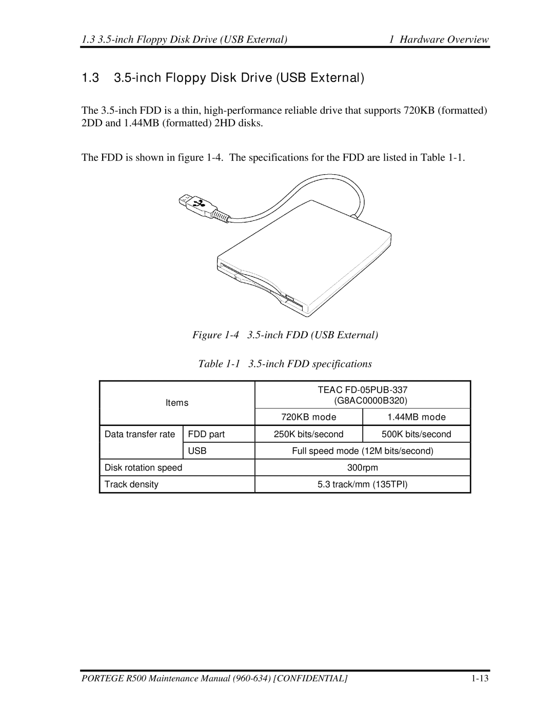 Toshiba r500 manual inch Floppy Disk Drive USB External Hardware Overview 