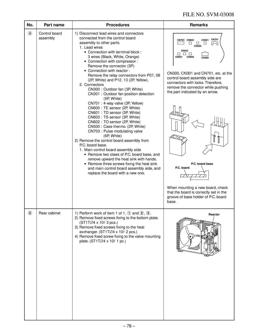 Toshiba RAS-13UKV-E2, RAS-13UAV-E2 service manual Assembly to other parts 