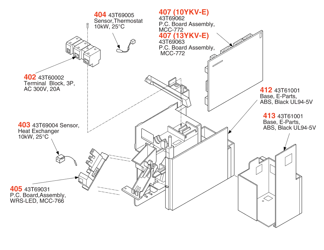 Toshiba RAS-10YAV-E, RAS-13YKV-E, RAS-10YKV-E, RAS-13YAV-E service manual Turn 