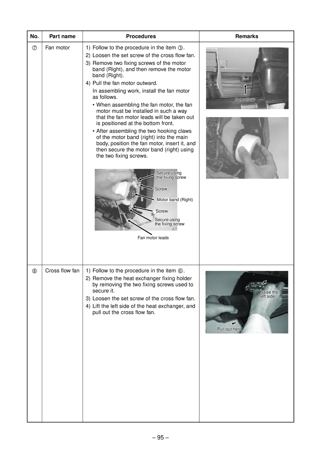 Toshiba RAS-10SAVP-E, RAS-B13SKVP-E, RAS-B10SKVP-E service manual Pull out here 