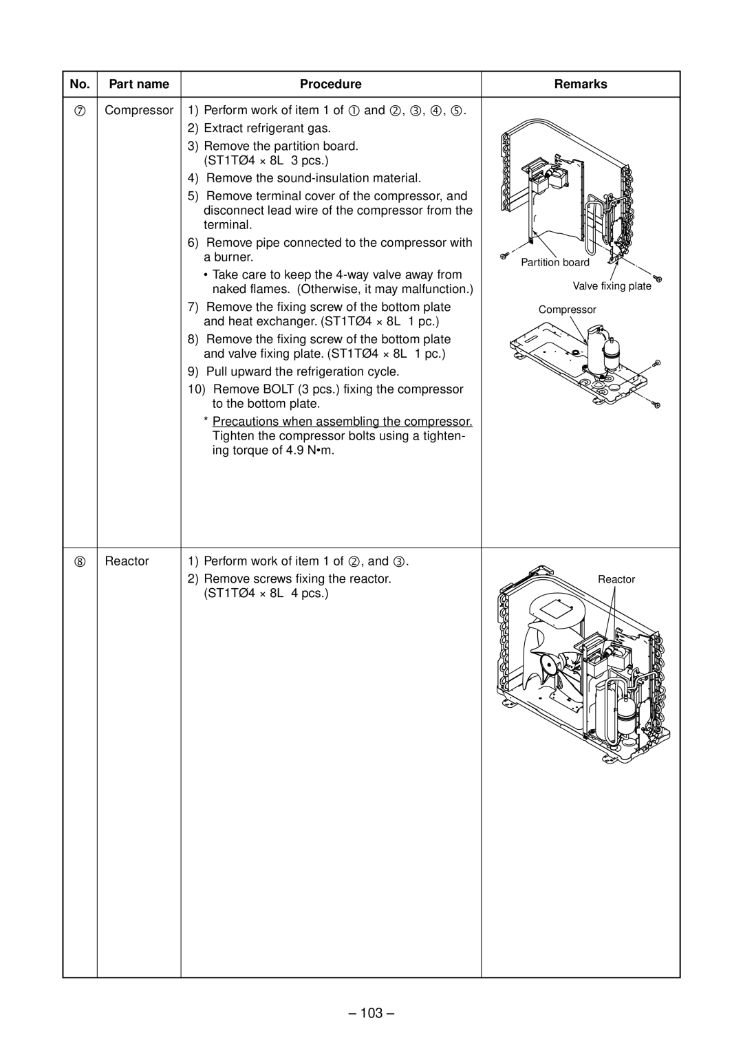 Toshiba RAS-B10SKVP-E, RAS-B13SKVP-E, RAS-10SAVP-E service manual 103 