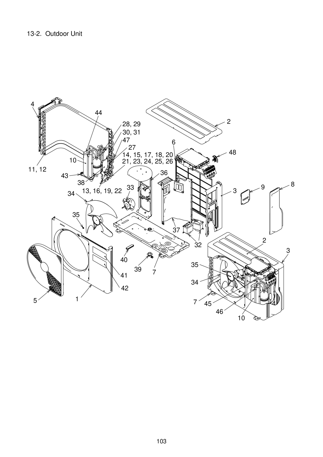 Toshiba RAS-B13GKVP-E, RAS-B16GKVP-E, RAS-B10GKVP-E, RAS-13GAVP-E, RAS-16GAVP-E, RAS-10GAVP-E service manual 14, 15, 17, 18 