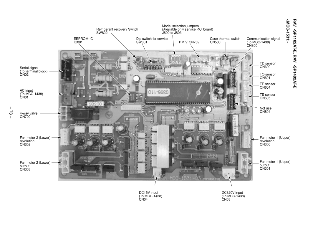 Toshiba RAV-SM1402UT-E, RAV-SM1102UT-E, RAV-SM802UT-E, RAV-SM562UT-E service manual MCC-1531 