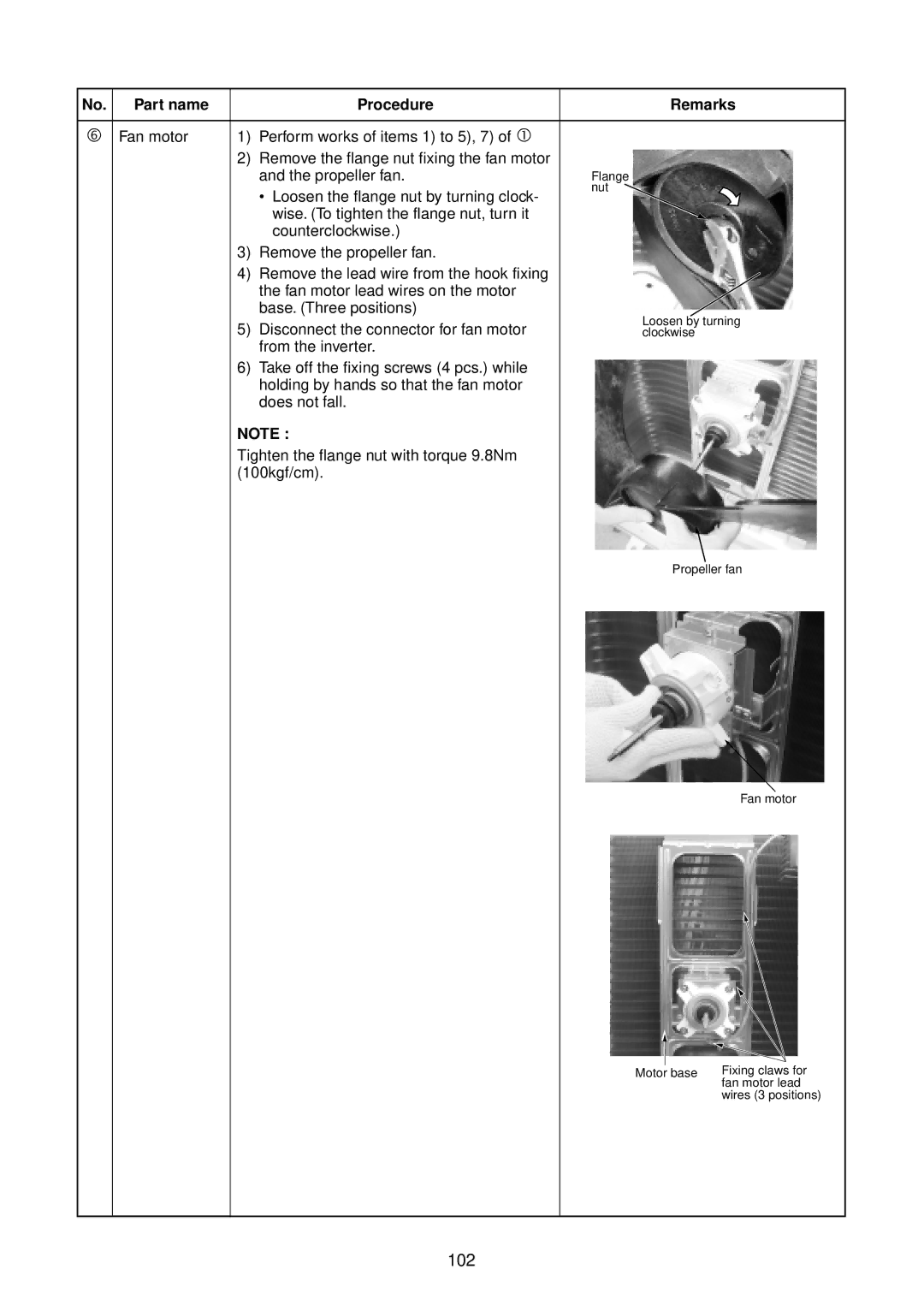 Toshiba RAV-SM1100AT-E, RAV-SM1400AT-E, RAV-SM1101BT-E, RAV-SM1401BT-E, RAV-SM561BT-E, RAV-SM801BT-E service manual 102 