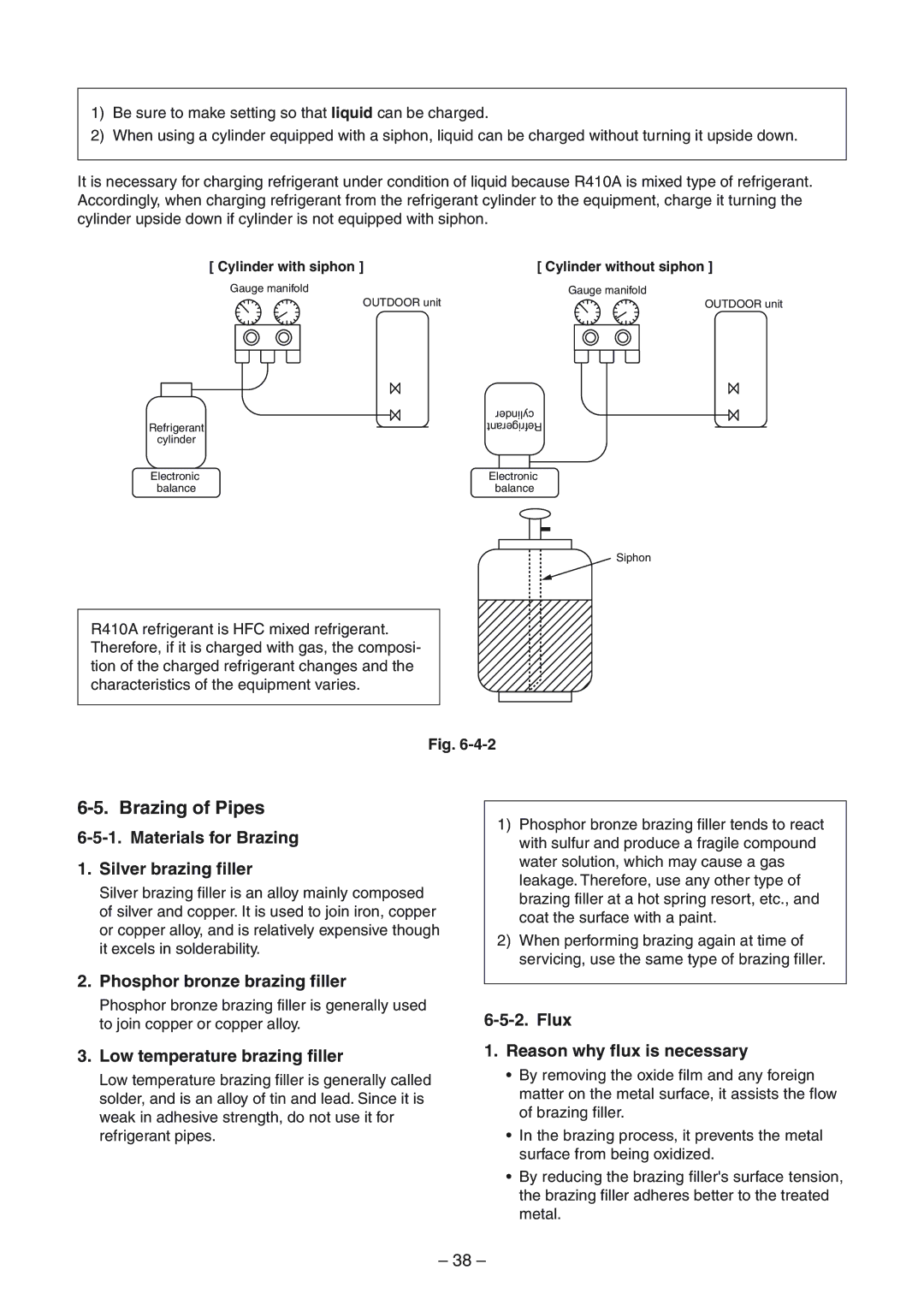 Toshiba RAV-SP1104AT-E, RAV-SM1404UT-E Materials for Brazing Silver brazing filler, Phosphor bronze brazing filler 