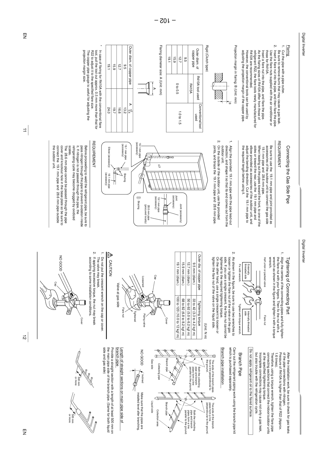 Toshiba RAV-SM2244AT7ZG, RAV-SM2804AT8ZG-E, RAV-SM2244AT8ZG-E, RAV-SM2804AT8Z-E, RAV-SM2804AT8-E, RAV-SM2804AT7Z 102 