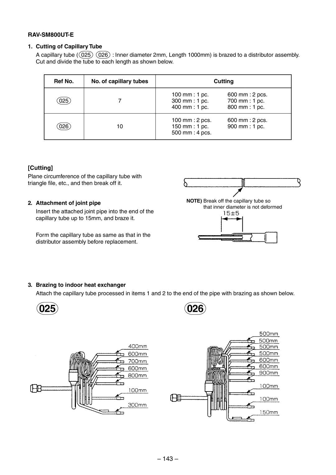 Toshiba RAV-SM800BT-E, RAV-SM800AT-E, RAV-SM560UT-E, RAV-SM560AT-E, RAV-SM560BT-E service manual 143, RAV-SM800UT-E 