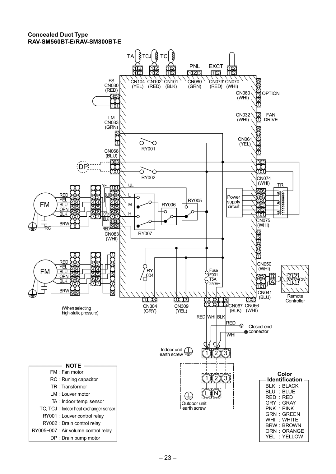 Toshiba RAV-SM800AT-E, RAV-SM800UT-E, RAV-SM560UT-E, RAV-SM560AT-E service manual RAV-SM560BT-E/RAV-SM800BT-E 