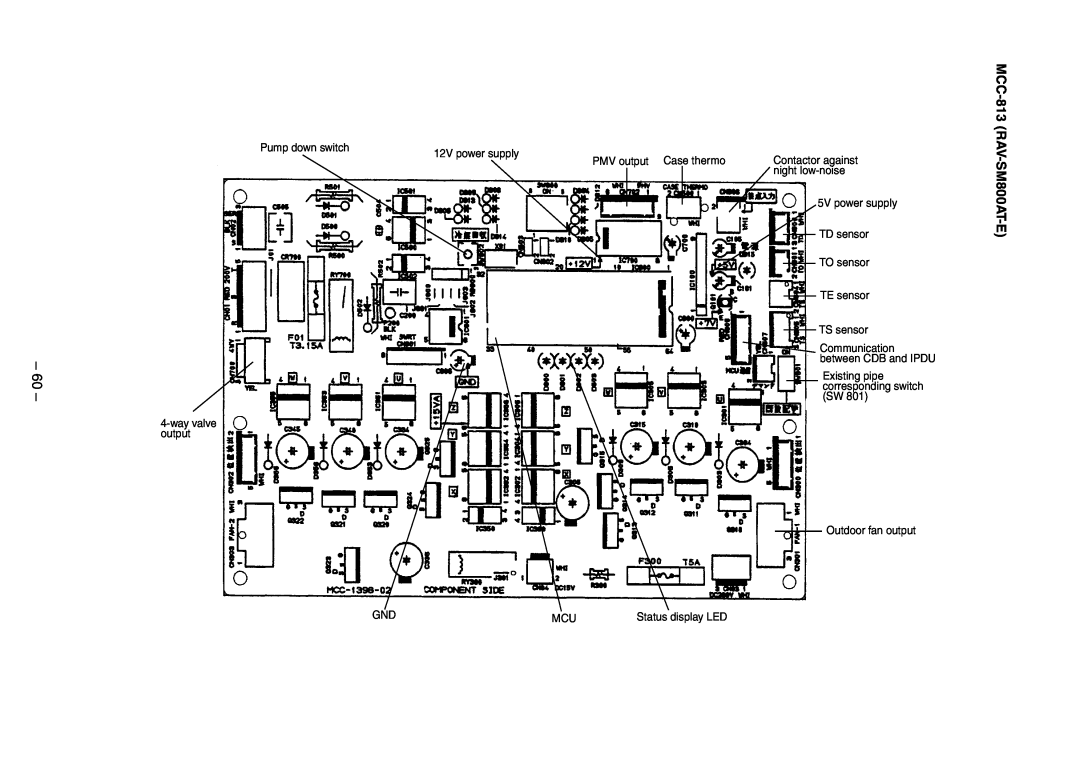 Toshiba RAV-SM800UT-E, RAV-SM560UT-E, RAV-SM560AT-E, RAV-SM560BT-E, RAV-SM800BT-E service manual MCC-813 RAV-SM800AT-E 