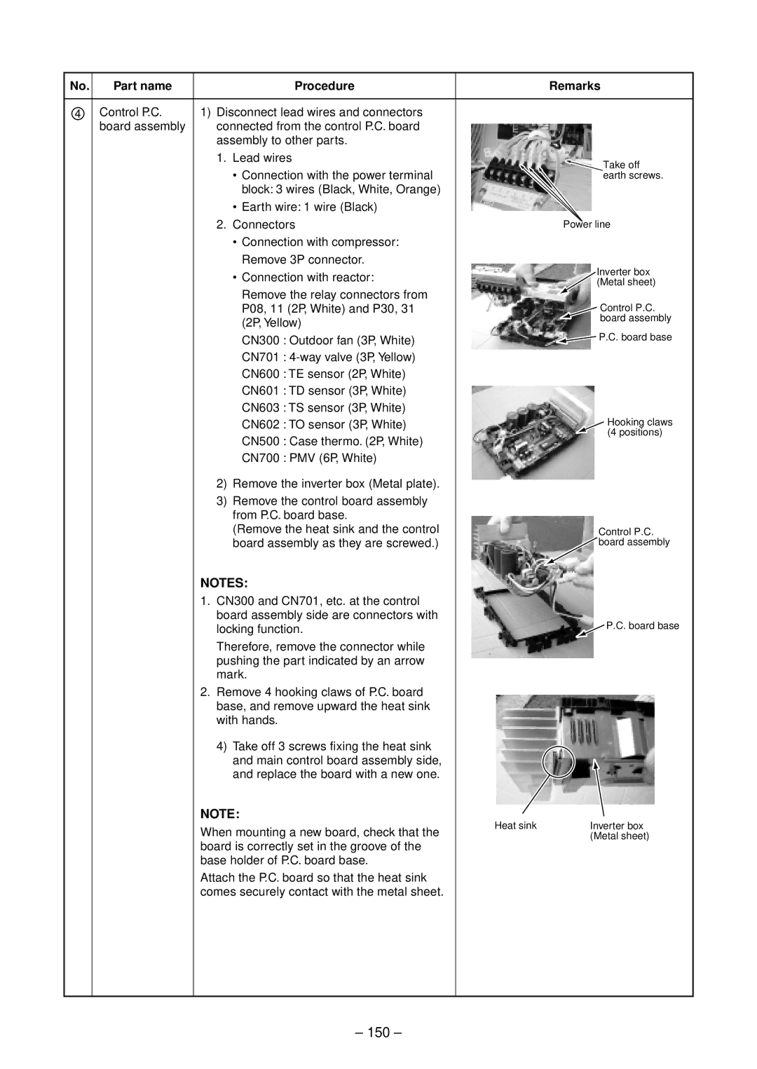 Toshiba RAV-SP404ATZG-E, RAV-SP804ATZG-E, RAV-SP804ATZ-E, RAV-SP804AT-E, RAV-SP564ATZ-E, RAV-SP564ATZG-E, RAV-SP454AT-E 150 