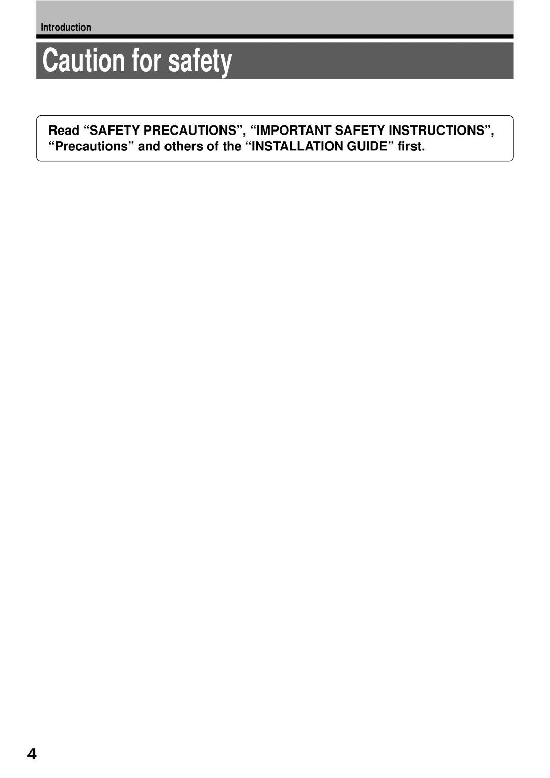 Toshiba RD-XS32SB owner manual Introduction 