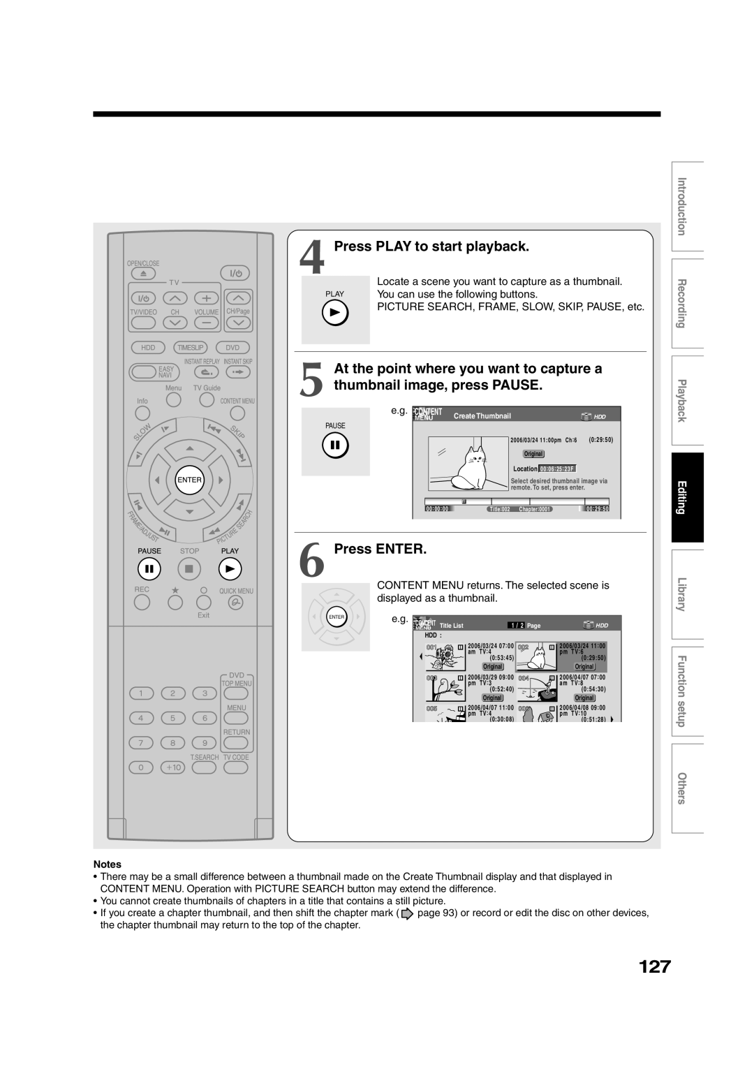 Toshiba RD-XS35SU owner manual 127, Content 