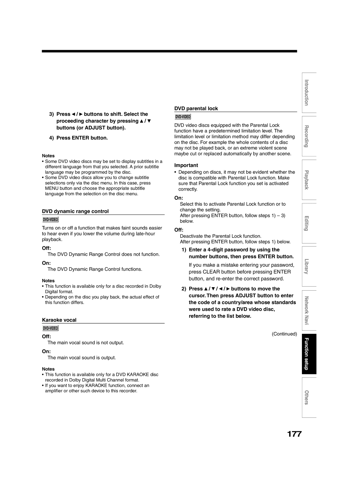 Toshiba RD-XS55KU owner manual 177 