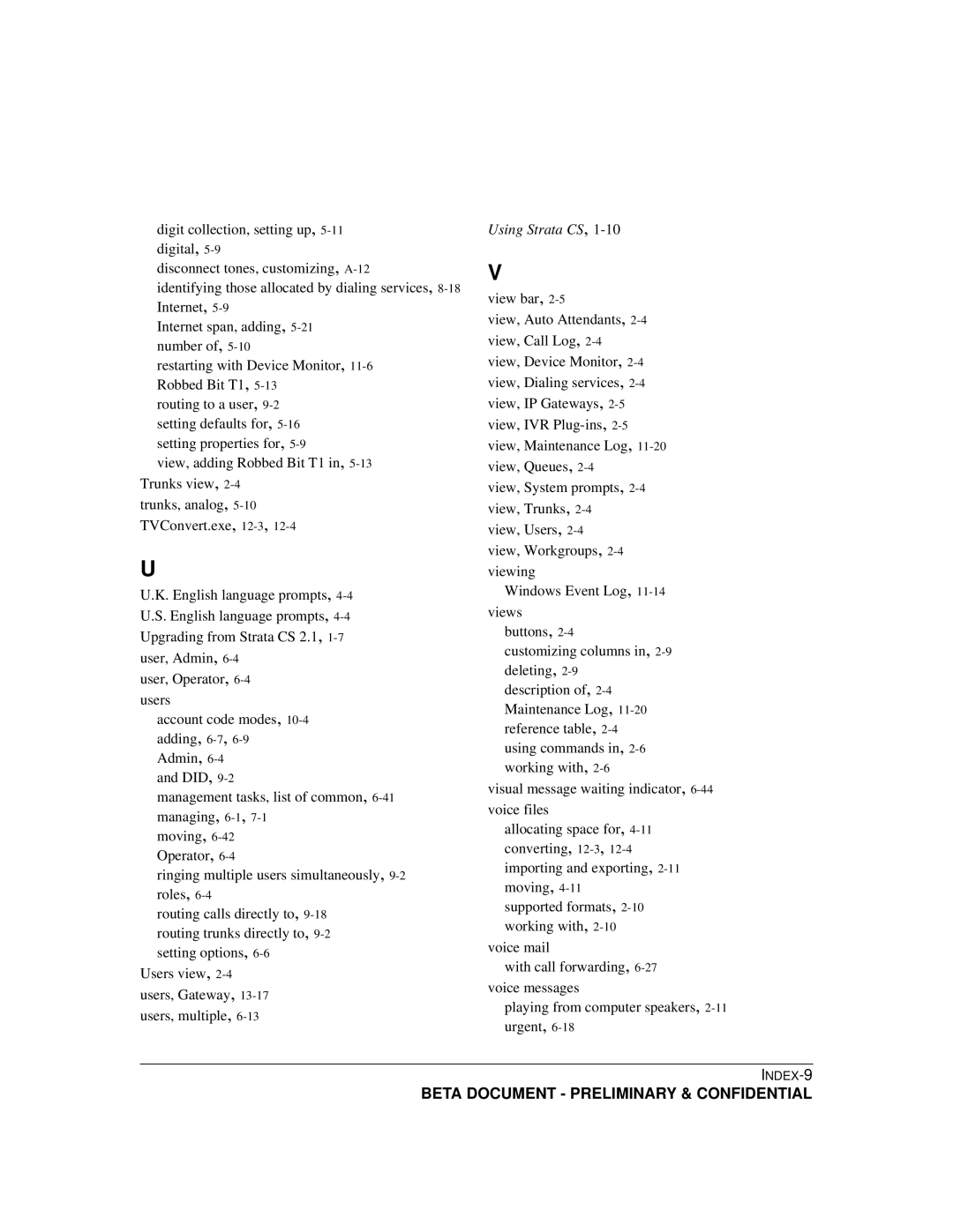 Toshiba Release 4.0 manual Disconnect tones, customizing, A-12, Did, Moving, 6-42Operator 