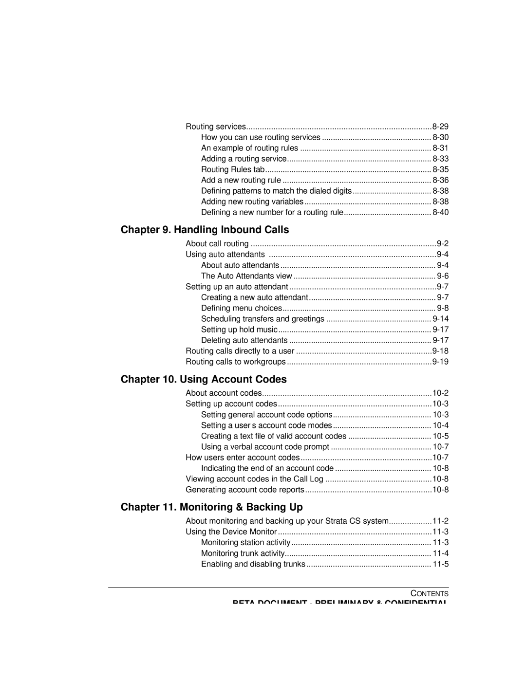 Toshiba Release 4.0 manual Handling Inbound Calls 