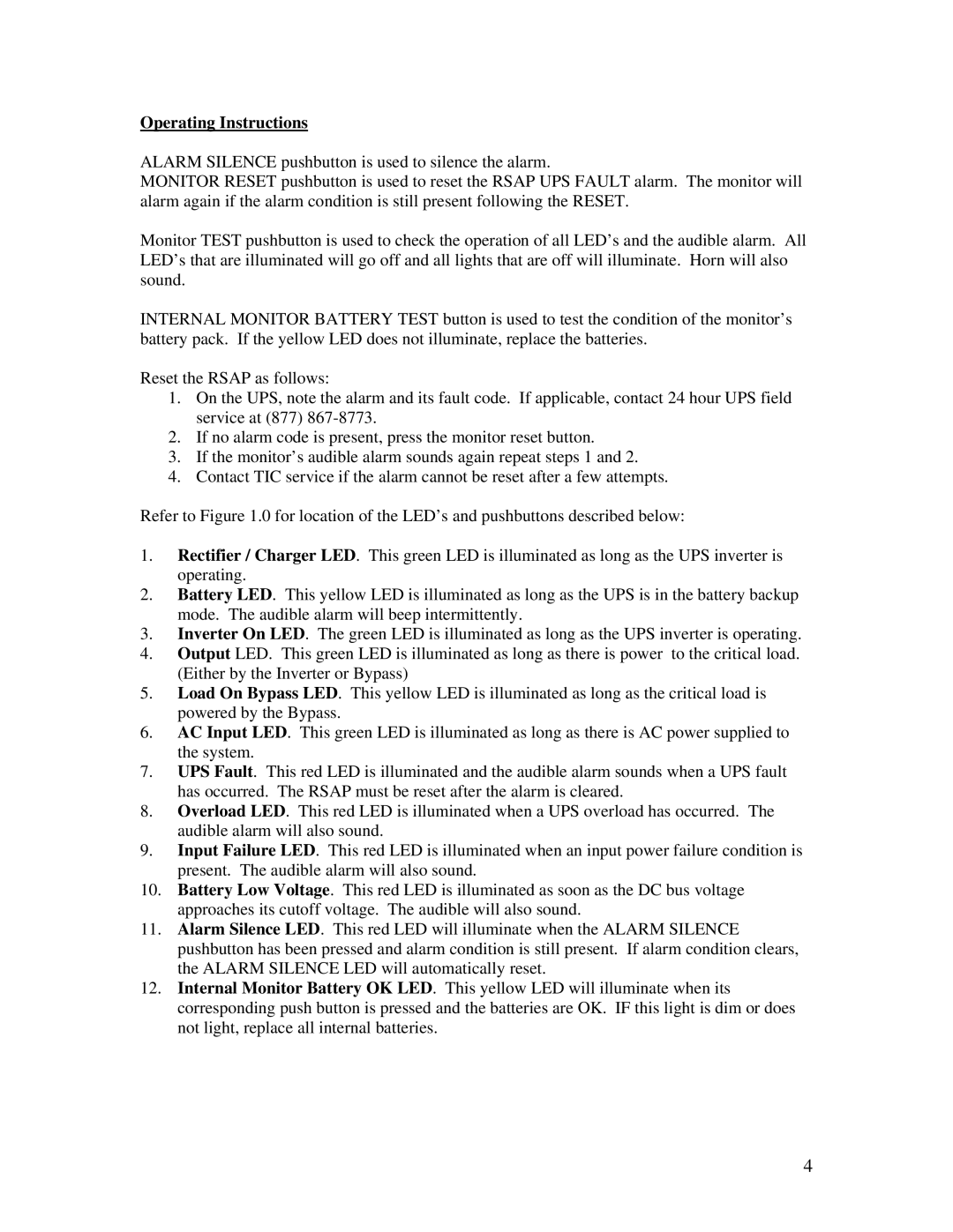 Toshiba RSAP instruction manual Operating Instructions 