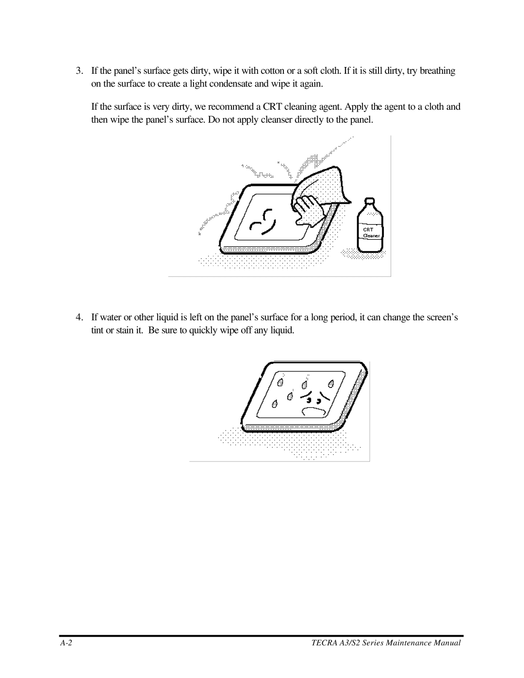 Toshiba manual Tecra A3/S2 Series Maintenance Manual 