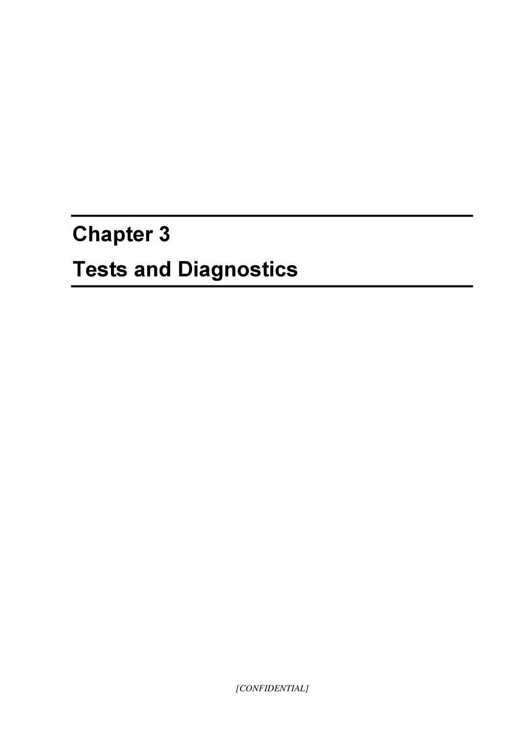 Toshiba S4 manual Chapter Tests and Diagnostics 