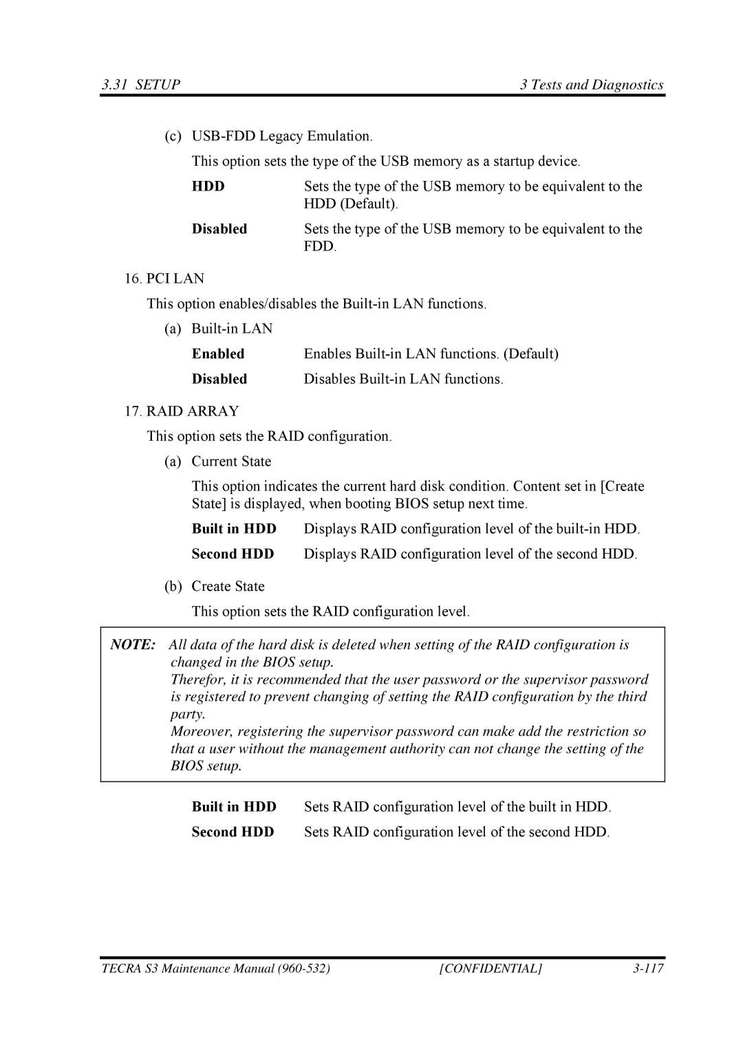 Toshiba S4 manual Hdd 