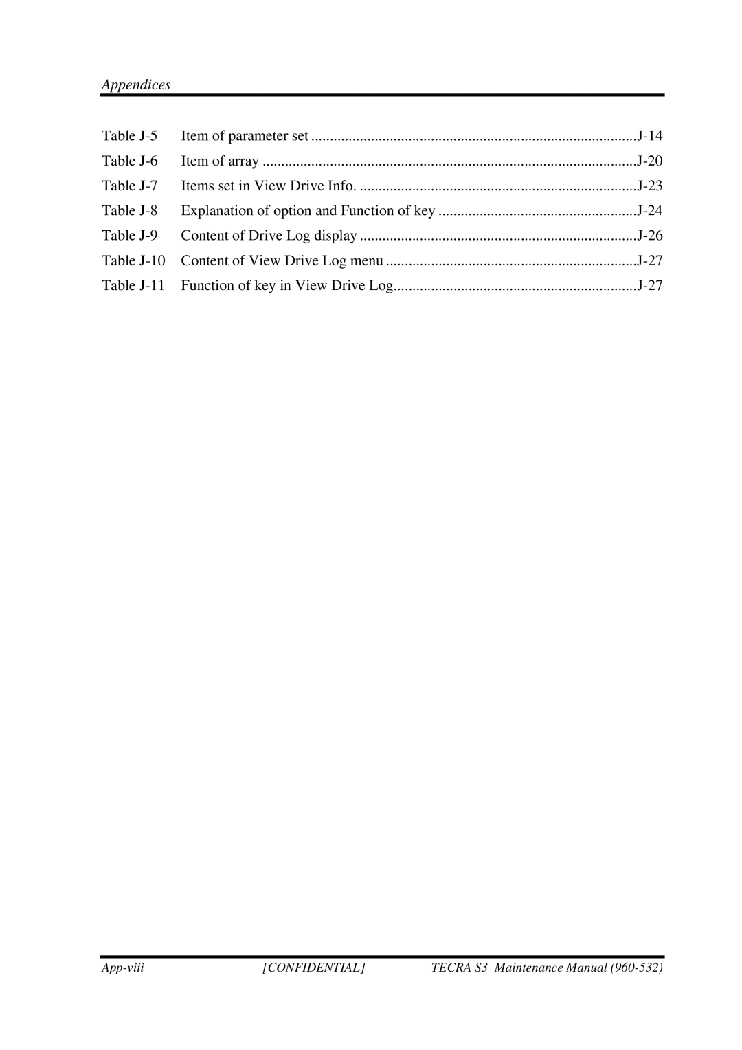 Toshiba S4 manual App-viii 