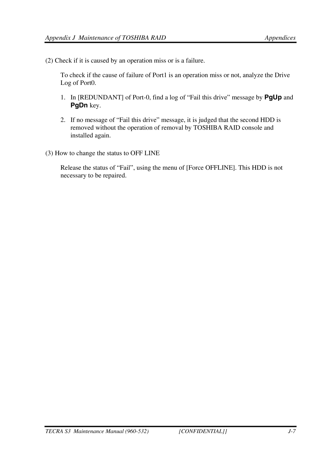 Toshiba S4 manual PgDn key 