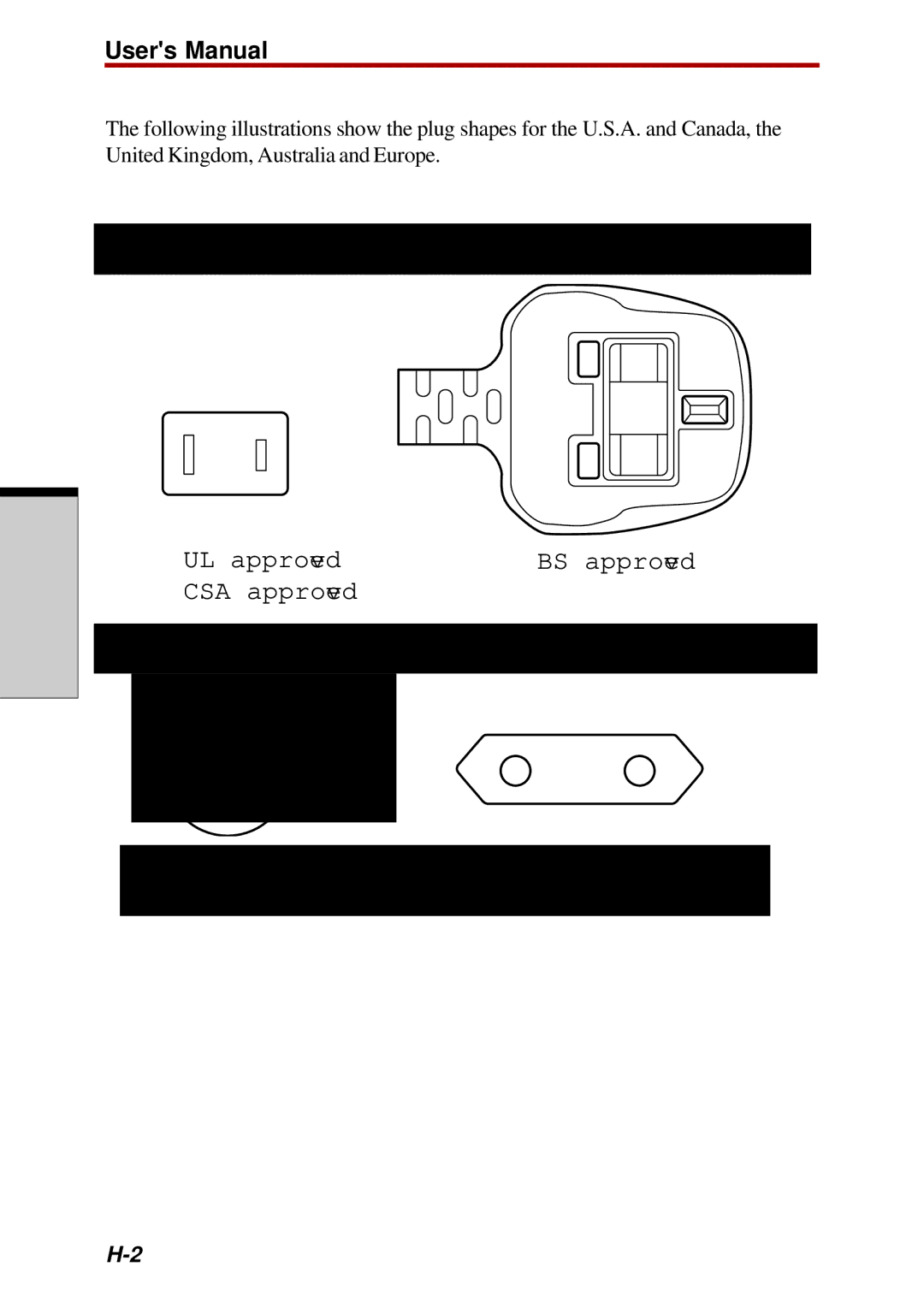 Toshiba Satellite 2450 user manual USA and Canada, Australia Europe 