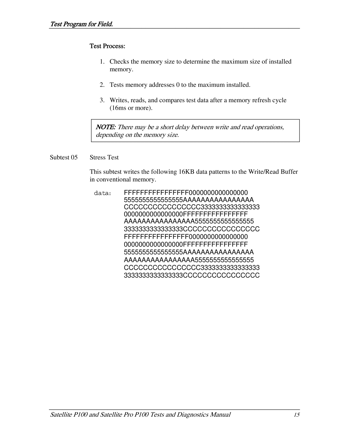 Toshiba satellite p100 manual Depending on the memory size 