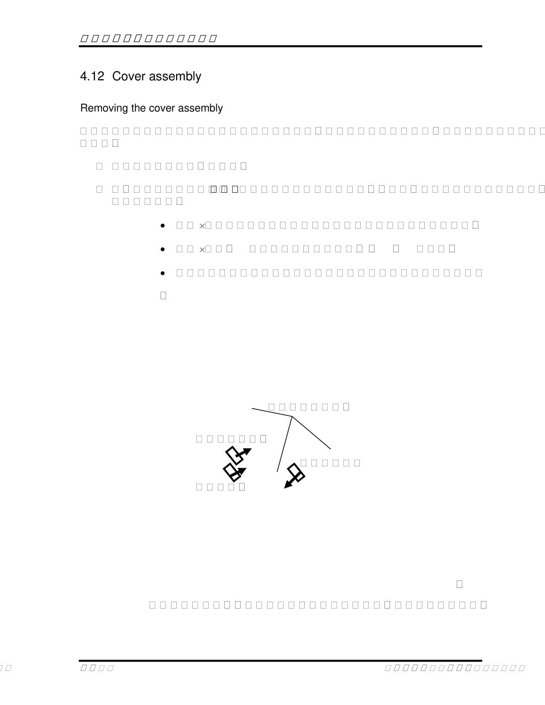 Toshiba satellite p100 manual Cover assembly, Removing the cover assembly 