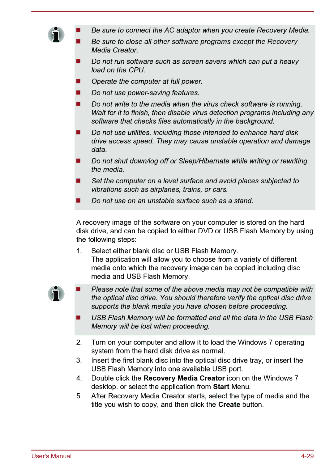 Toshiba Satellite Pro S850 user manual 