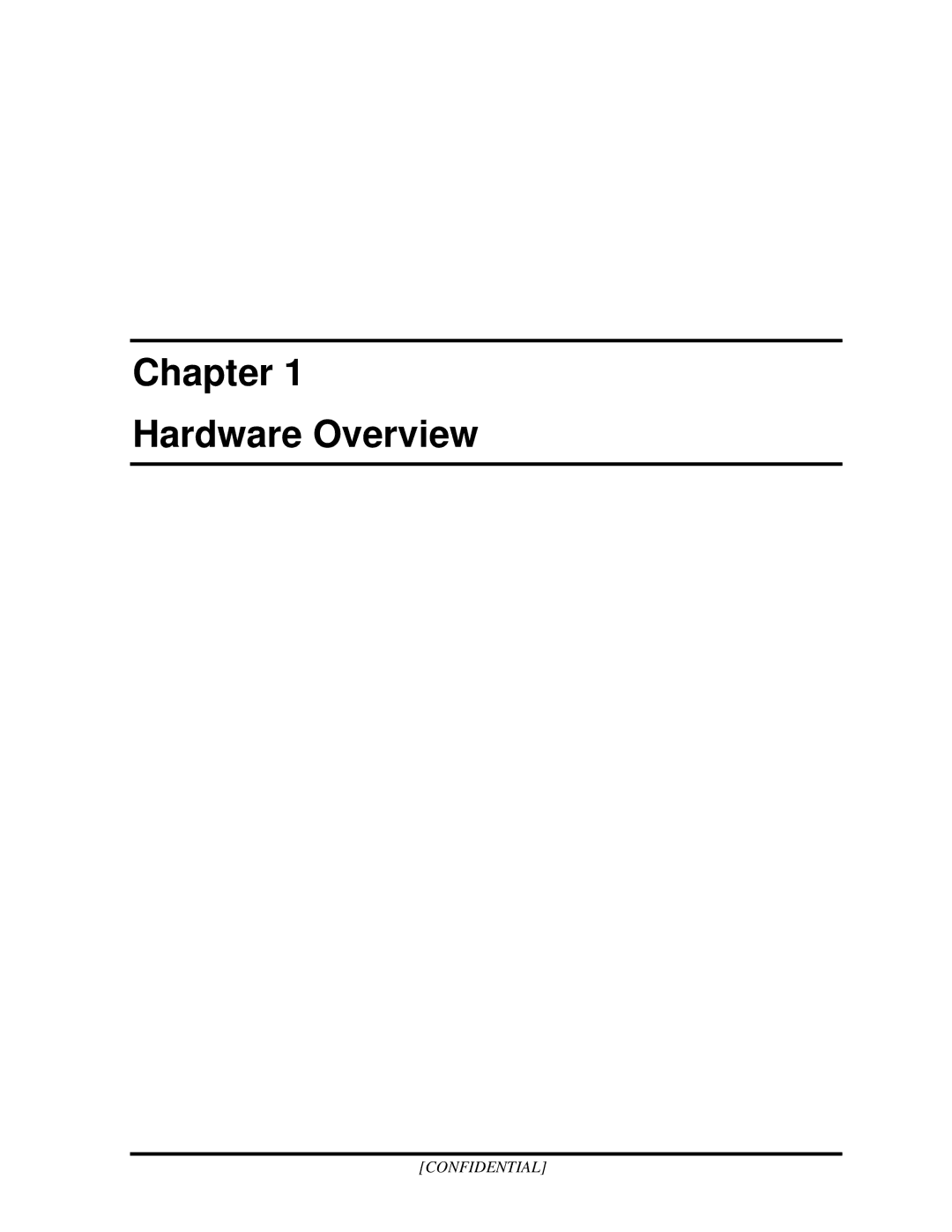 Toshiba SATELLITE U200 manual Hardware Overview 