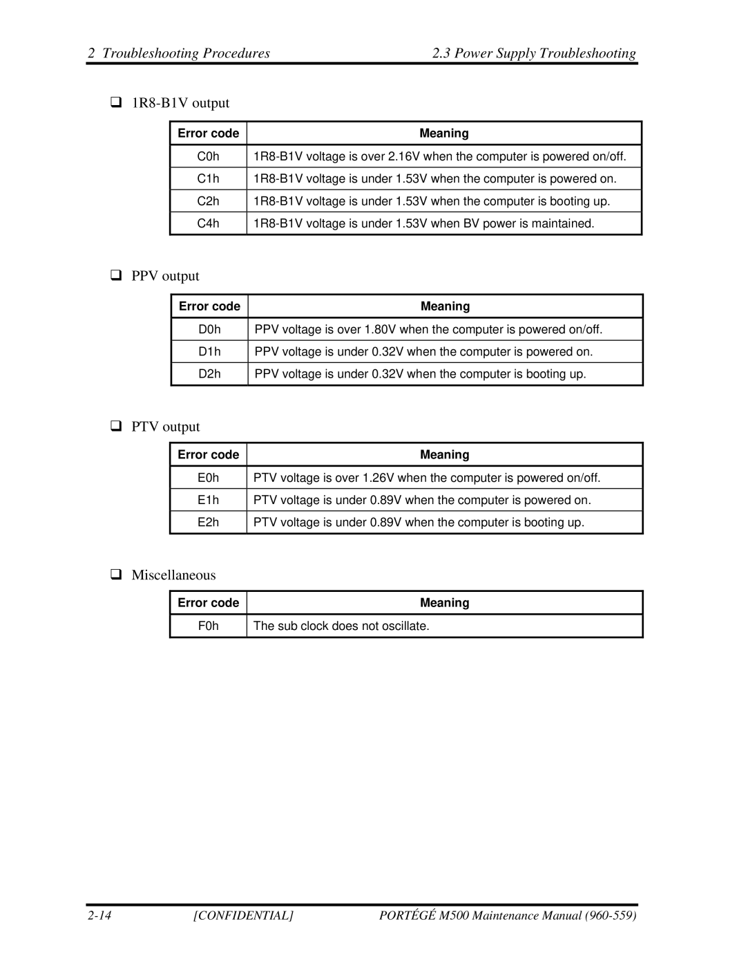 Toshiba SATELLITE U200 manual ‰ Miscellaneous 