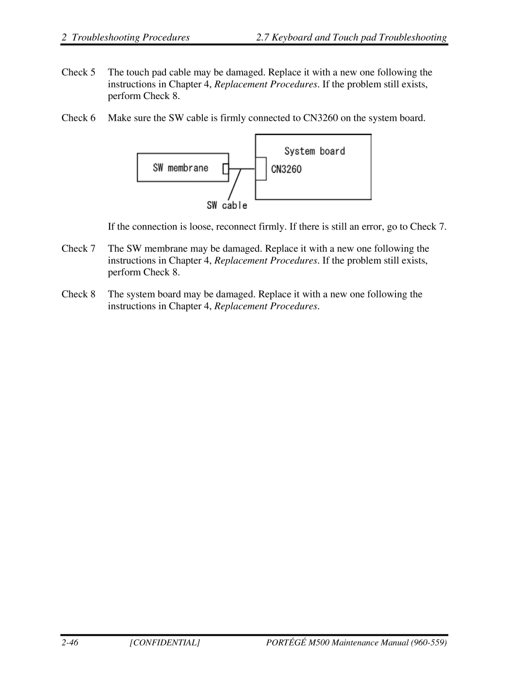 Toshiba SATELLITE U200 manual Confidential 