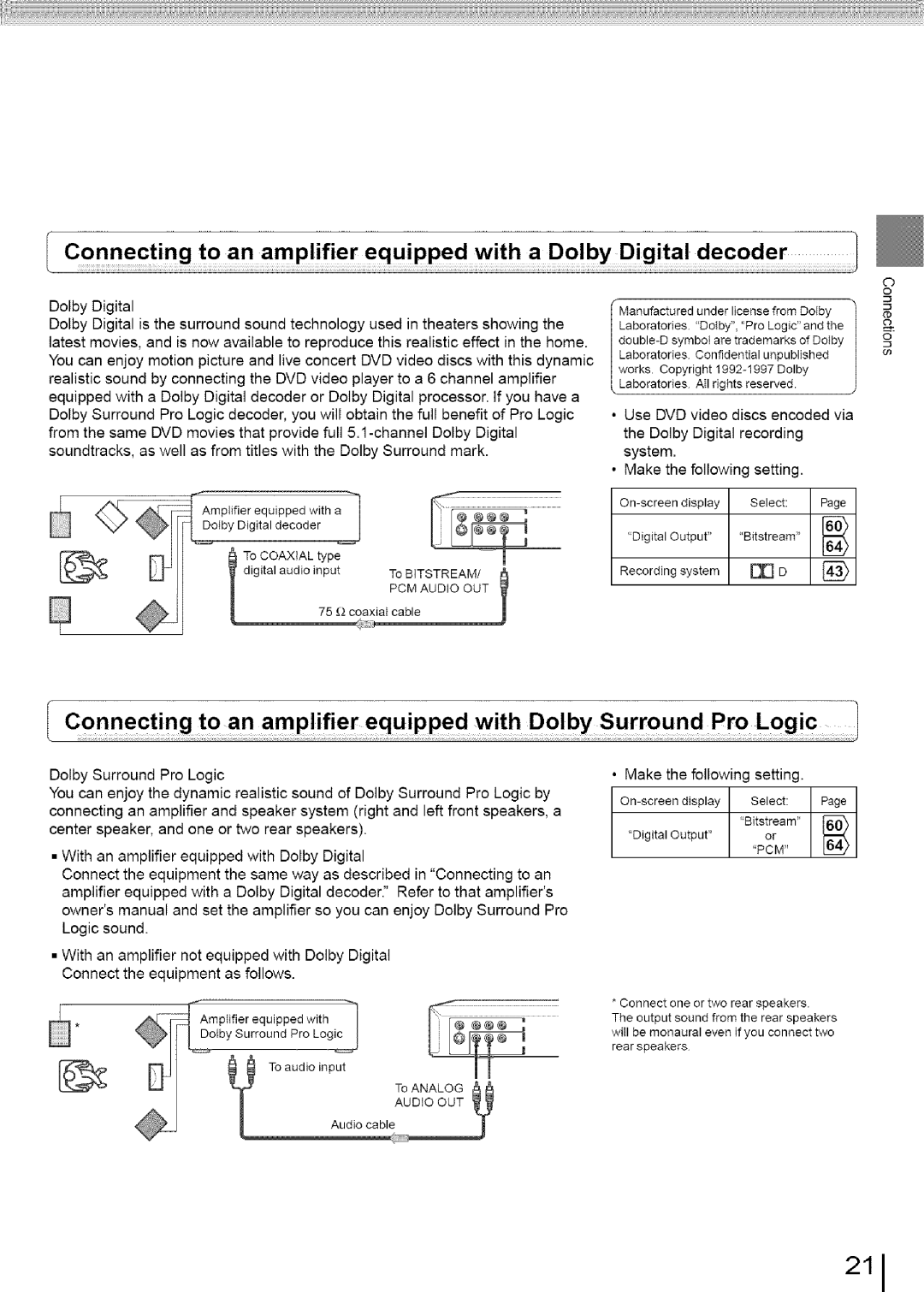 Toshiba SD-3960SU owner manual 211, Pcmaudio OUT 