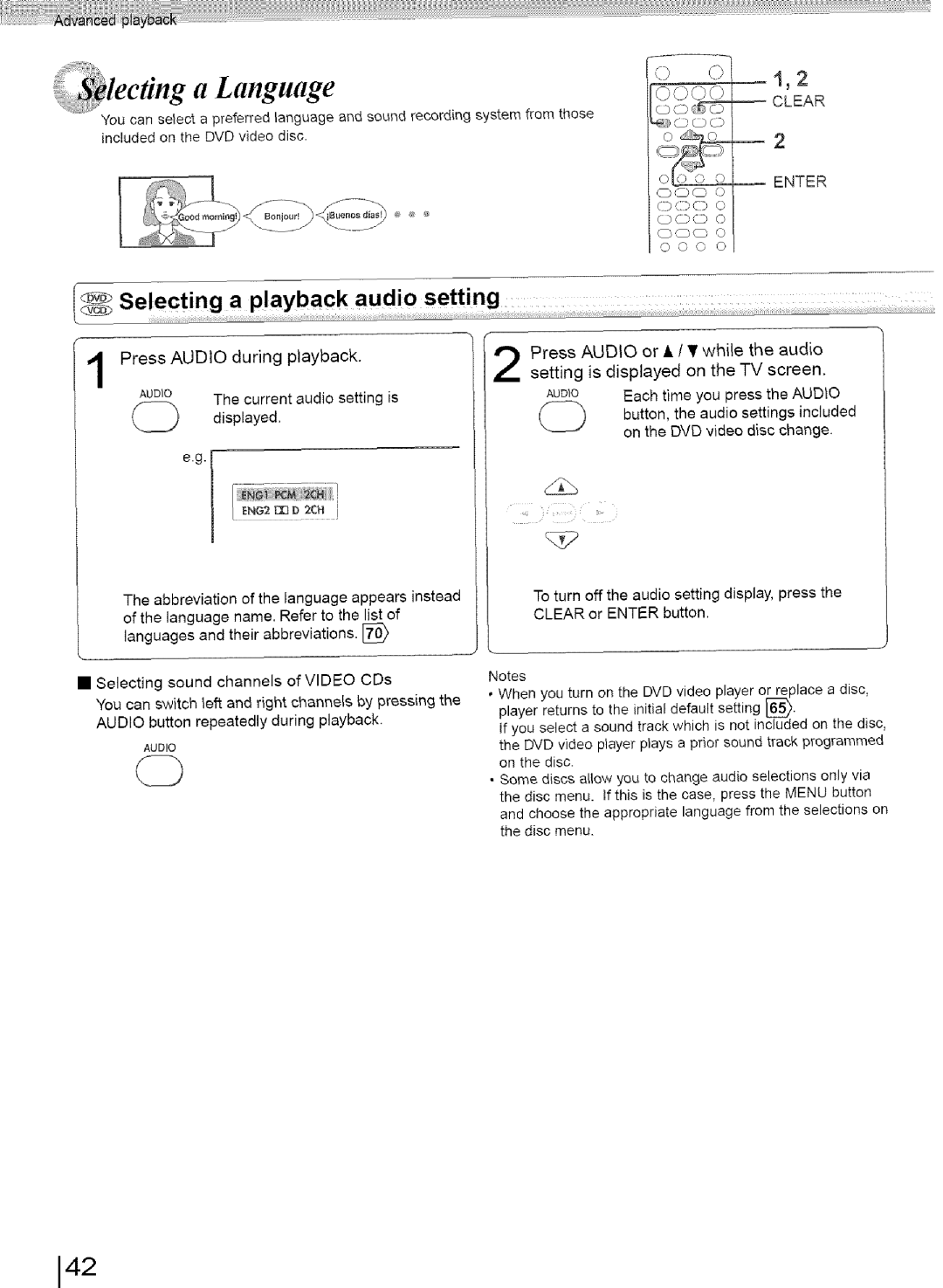 Toshiba SD-3960SU owner manual Language, Coo O 