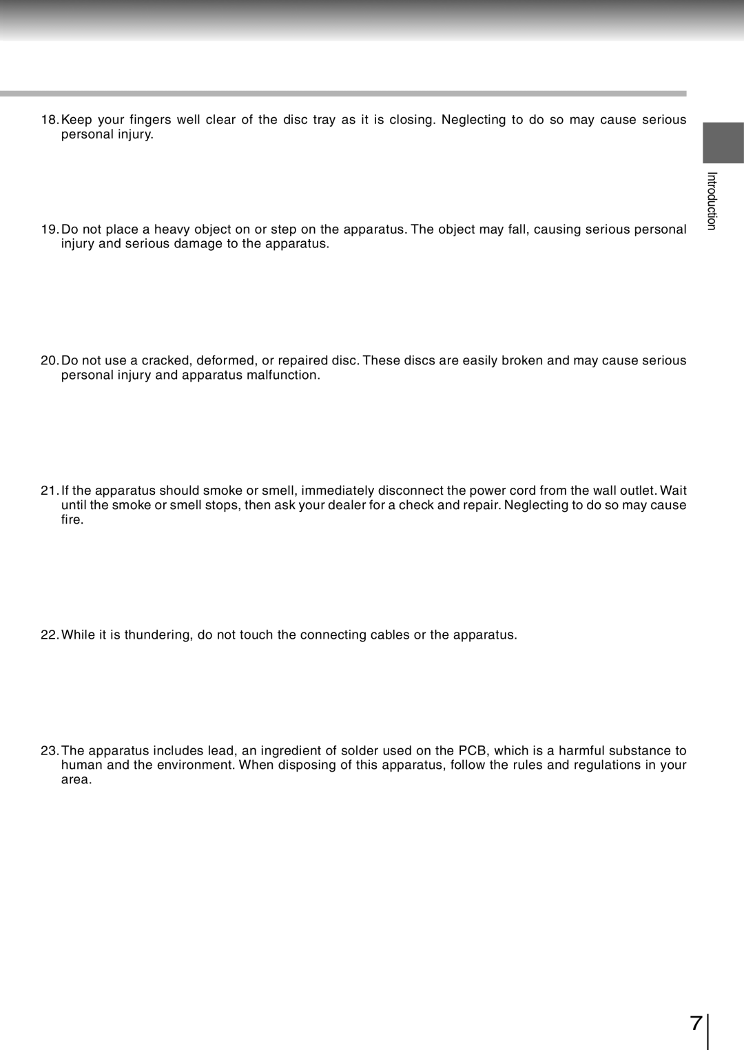 Toshiba SD-3980SC, SD-3980SU owner manual Introduction 