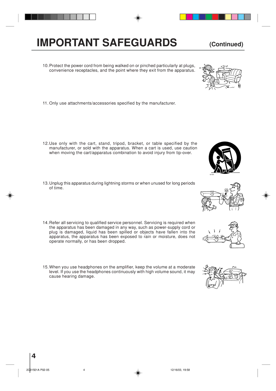 Toshiba SD-K740SU owner manual S3125A 