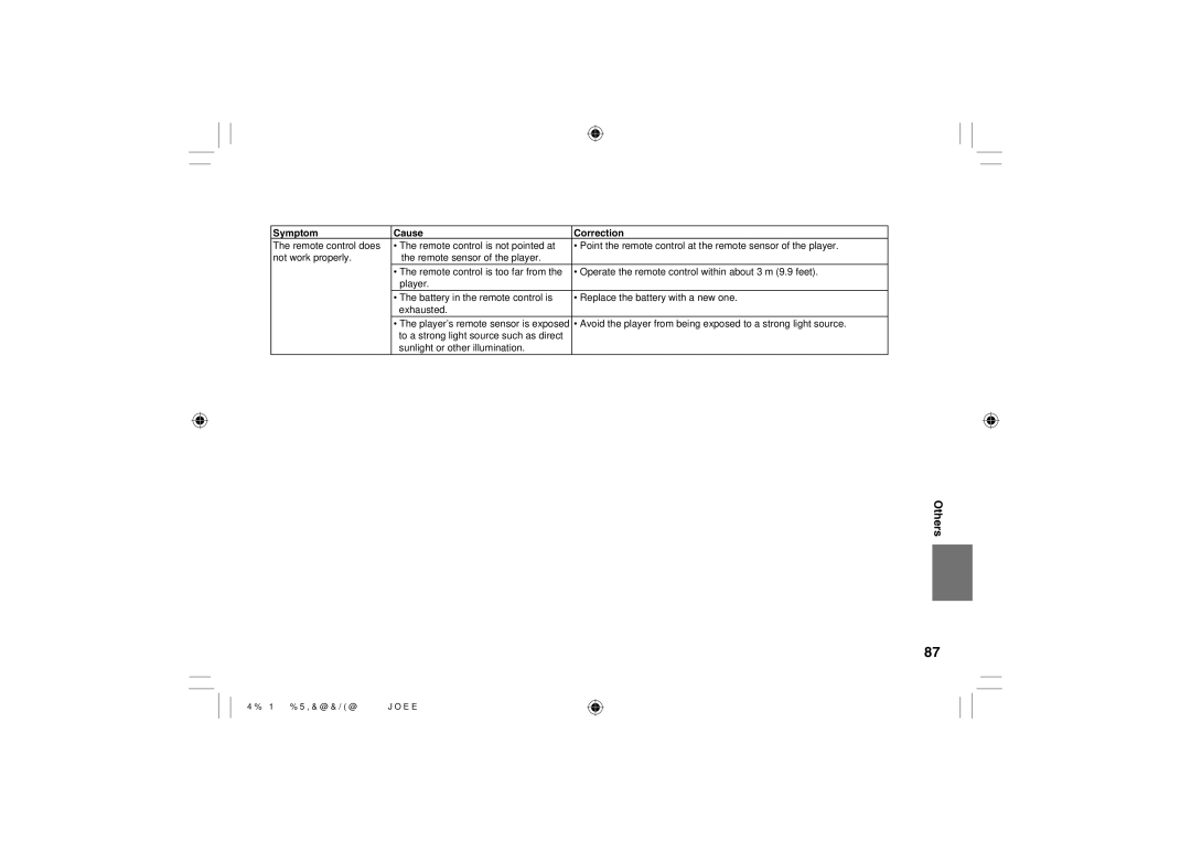 Toshiba SD-P120DTKE owner manual Others 