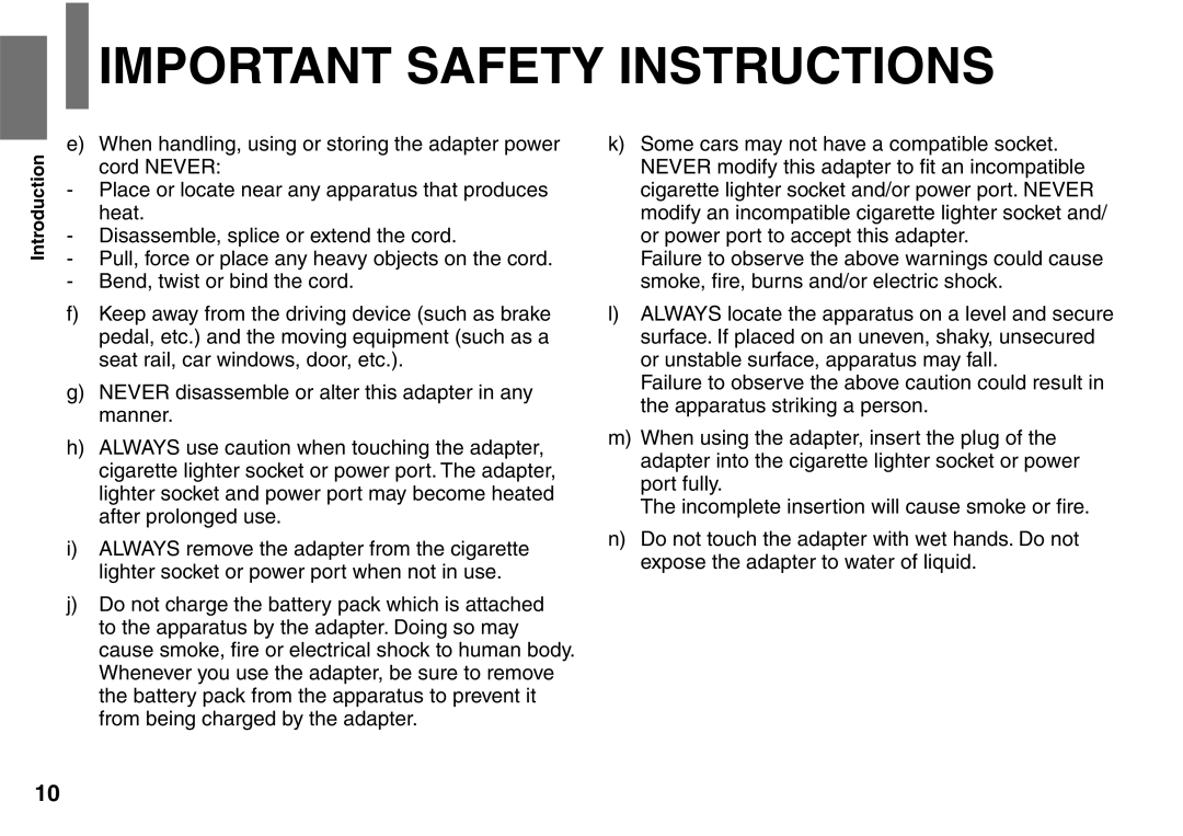 Toshiba SD-P1707SR owner manual Important Safety Instructions 