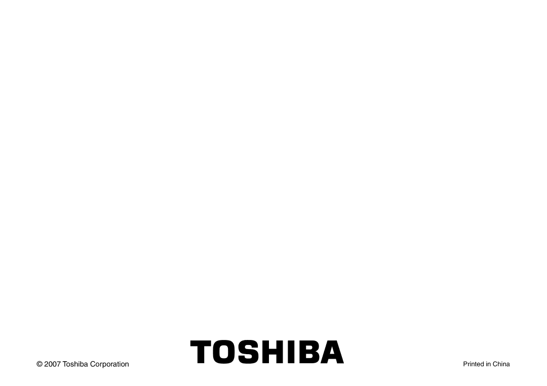 Toshiba SD-P1900SR owner manual Toshiba Corporation 