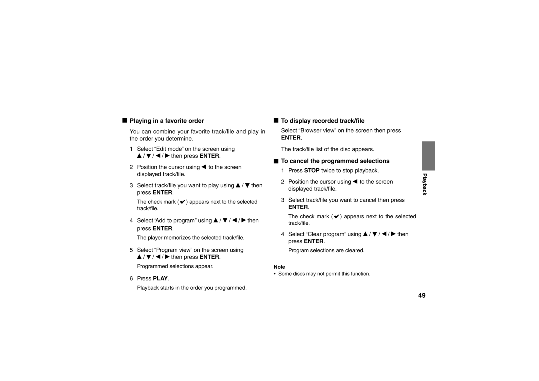 Toshiba SD-P91SKY owner manual To display recorded track/file 